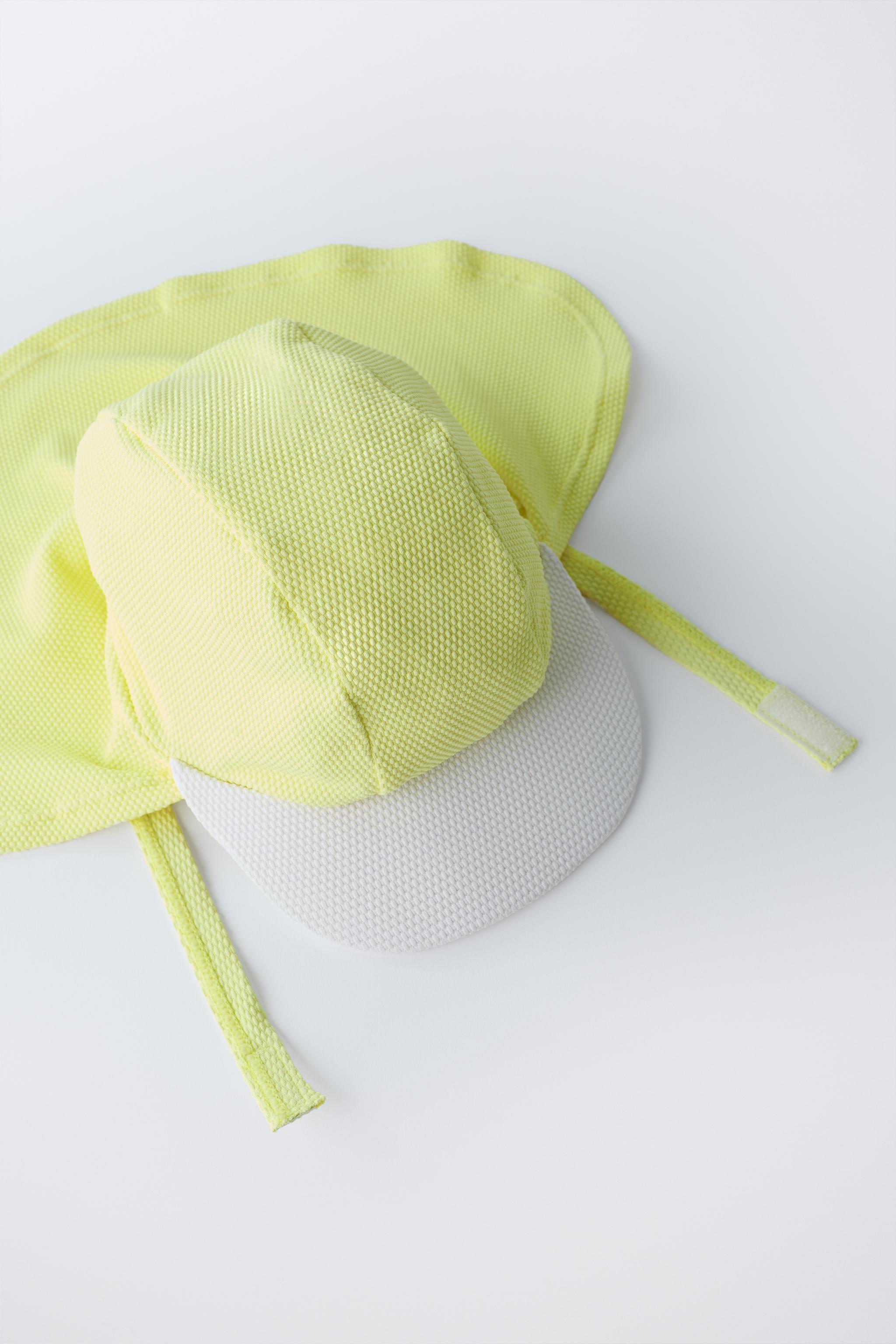 SWIM HAT WITH NECK FLAP